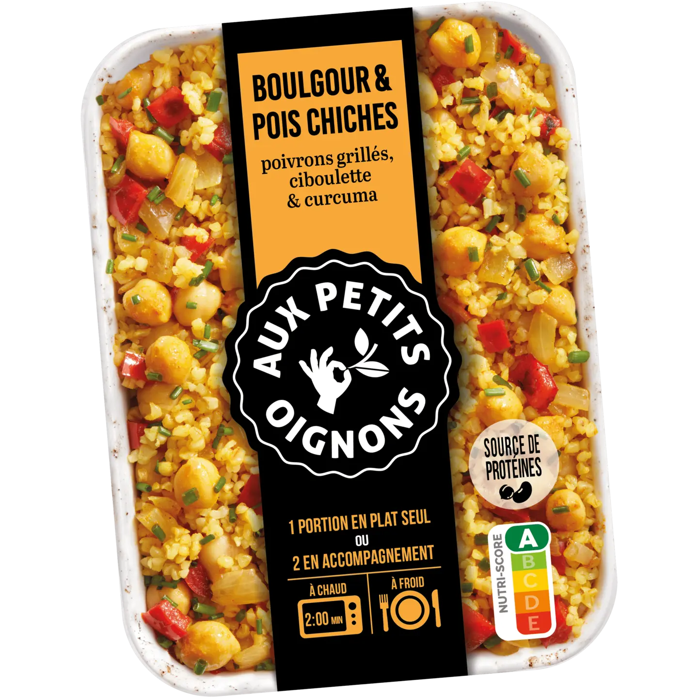 Aux Petits Oignons - boulgour pois chiches